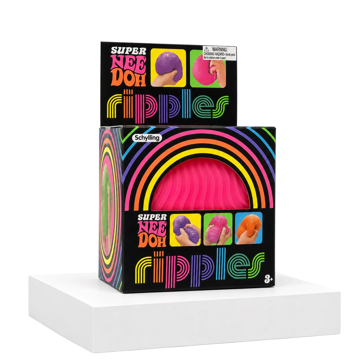 Super NeeDoh Ripples fidget ball package